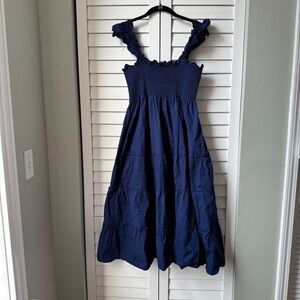 Hill House Ellie navy blue nap dress M